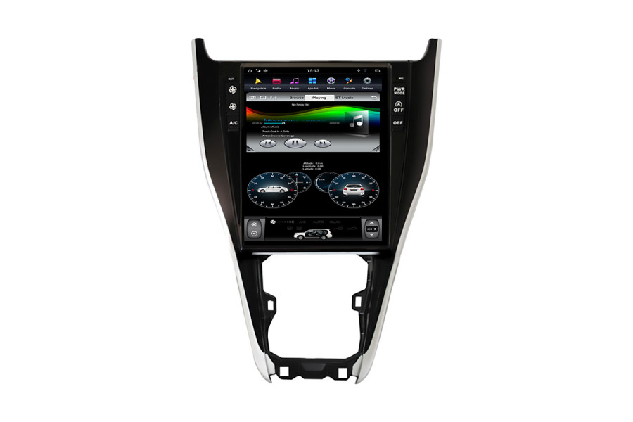 Toyota Harrier Tesla style 12.1 inch Android Car DVD Player 