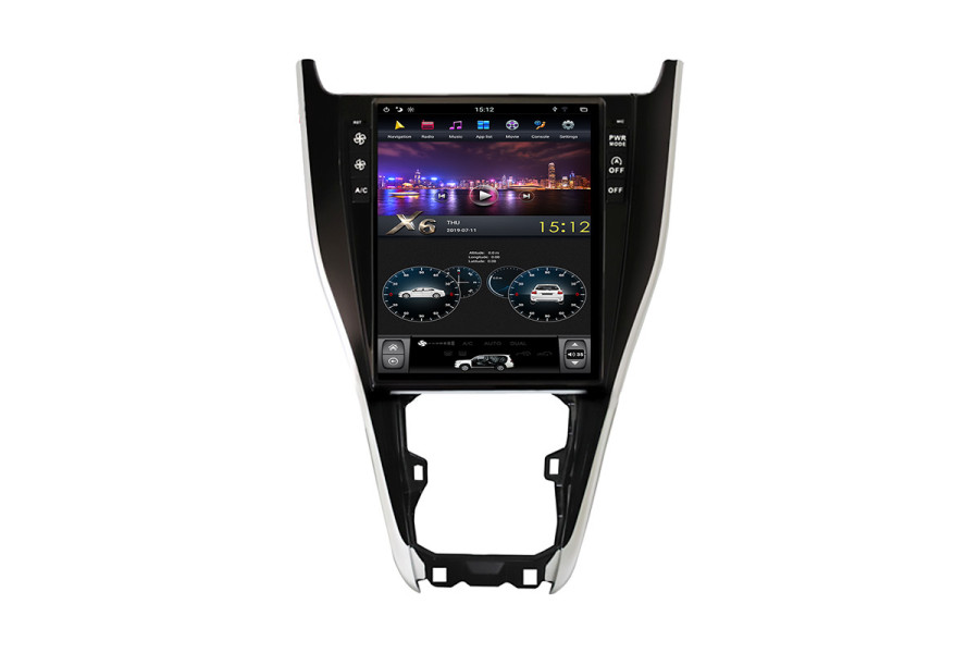 Toyota Harrier Tesla style 12.1 inch Android Car DVD Player 