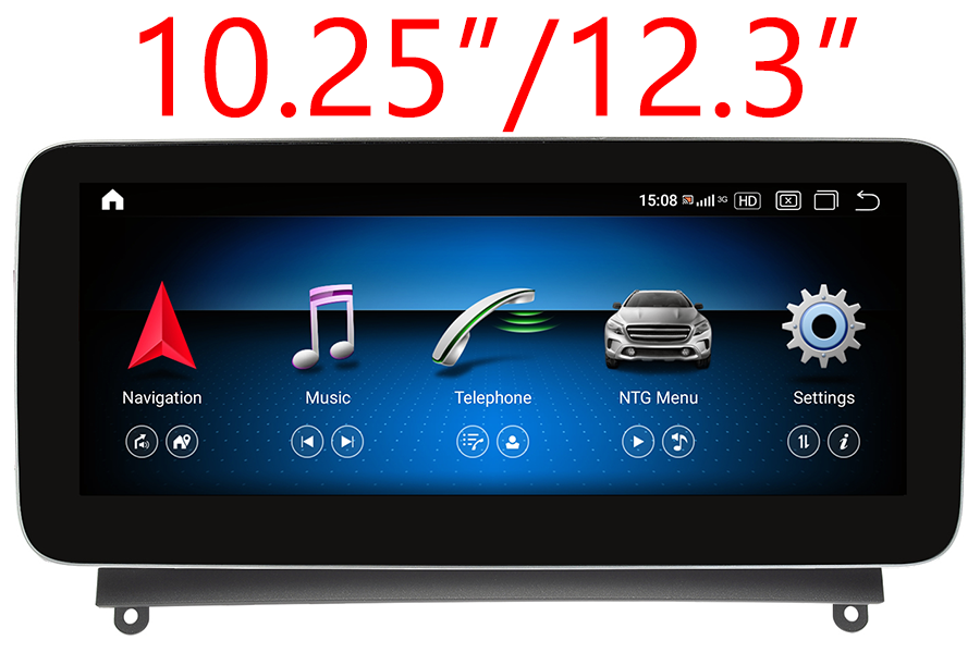 Mercedes-Benz Series 2011-2019 Autoradio GPS Aftermarket Android Head Unit Navigation Car Stereo 