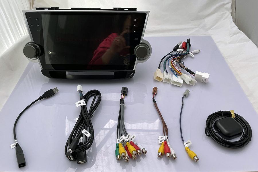 Toyota highlander 2008-2013 aftermarket radio upgrade carplay dab 