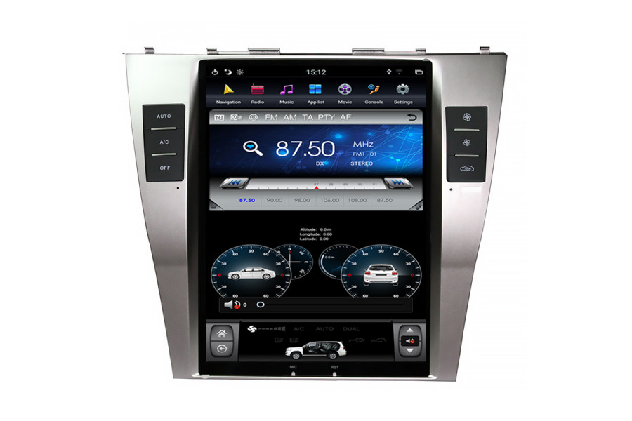 Toyota Camry 2007-2011 Tesla style 10.4 inch Android Car DVD Player 