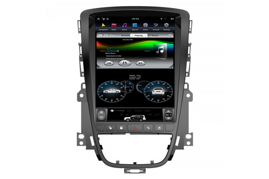 Buick Excelle 2009-2013 Tesla style 10.4 inch Android Car DVD Player 