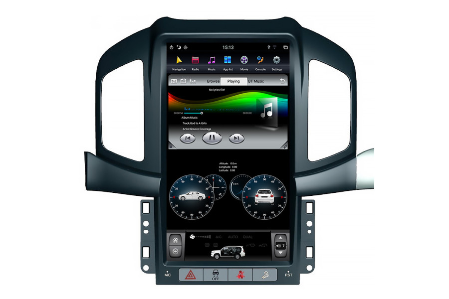 Chevrolet Captiva 2013-2017 Tesla style 13.6" Android Car DVD Player