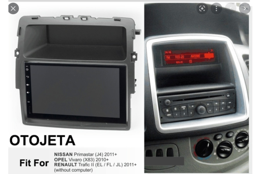 Opel Vivaro/Nissan Primastar/Renault Trafic 2011-2014 Autoradio GPS Aftermarket Android Head Unit Navigation Car Stereo 