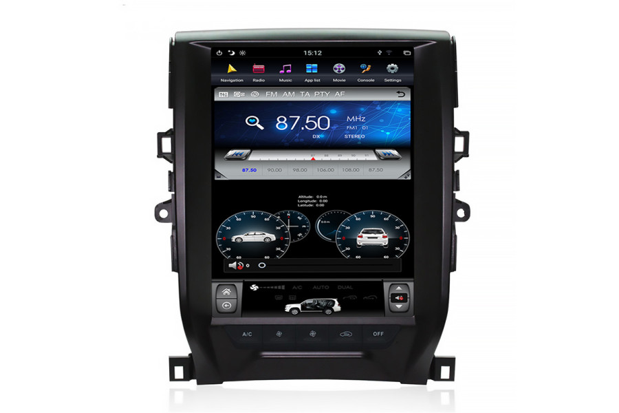 Toyota Reiz 2011-2016 Tesla style 12.1 inch Android Car DVD Player 