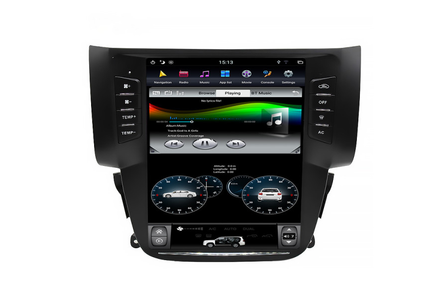 Nissan Sylphy 2012-2016 Tesla style 10.4 inch Android Car DVD Player 