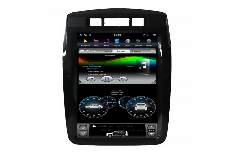 VW Touareg 2011-2017 Tesla style 10.4 inch Android Car DVD Player 