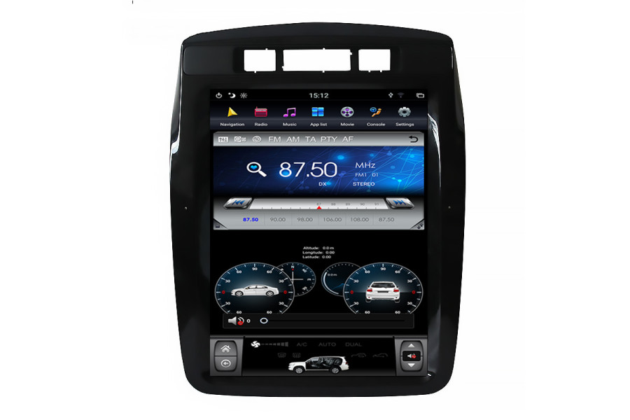 VW Touareg 2011-2017 Tesla style 10.4 inch Android Car DVD Player 