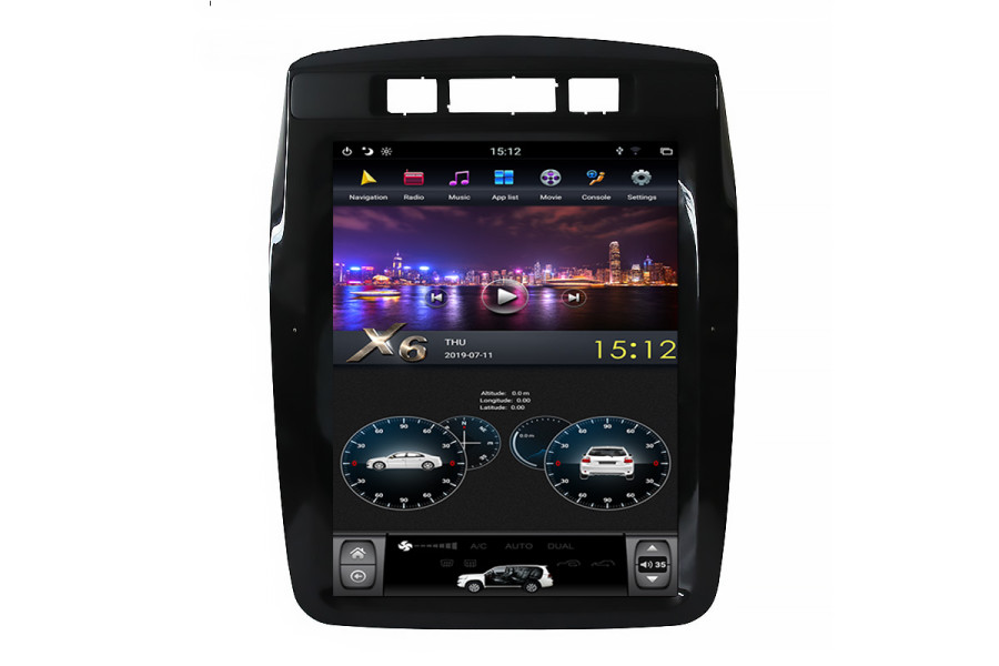 VW Touareg 2011-2017 Tesla style 10.4 inch Android Car DVD Player 