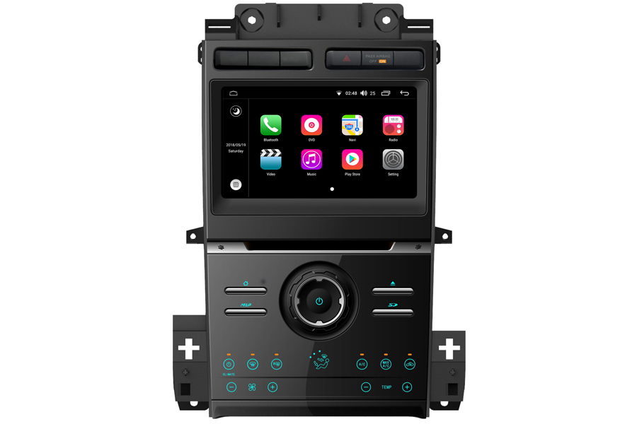 Ford Taurus 2013-2019 Aftermarket Radio Upgrade Apple Carplay Android auto Backup camera