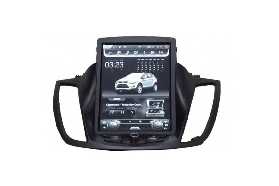 Ford Kuga radio upgrade retrofit tesla style 10.4 inch carplay android auto backup camera 2013-2017