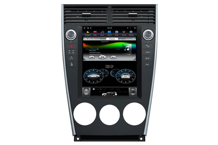 Mazda 6 2004-2015 Tesla style 10.4 inch Android Car DVD Player 