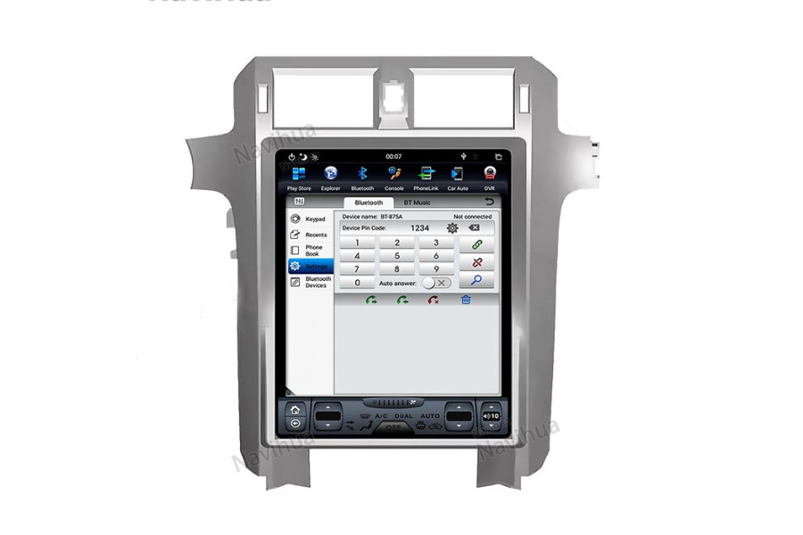 Lexus GX400/460 Tesla style 15 inch Android Car DVD Player 