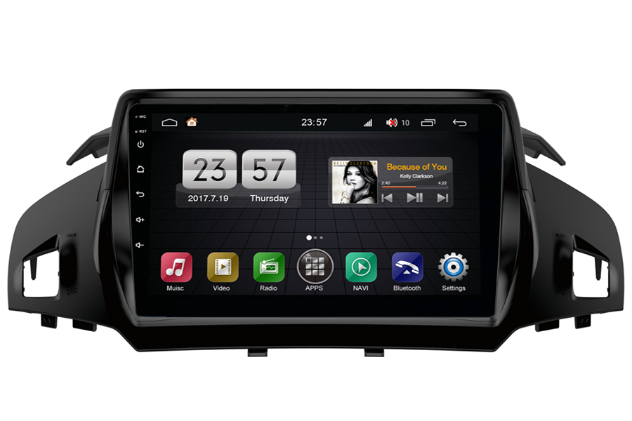Ford Kuga 2012-2014 Aftermarket Navigation Head Unit radio upgrade 