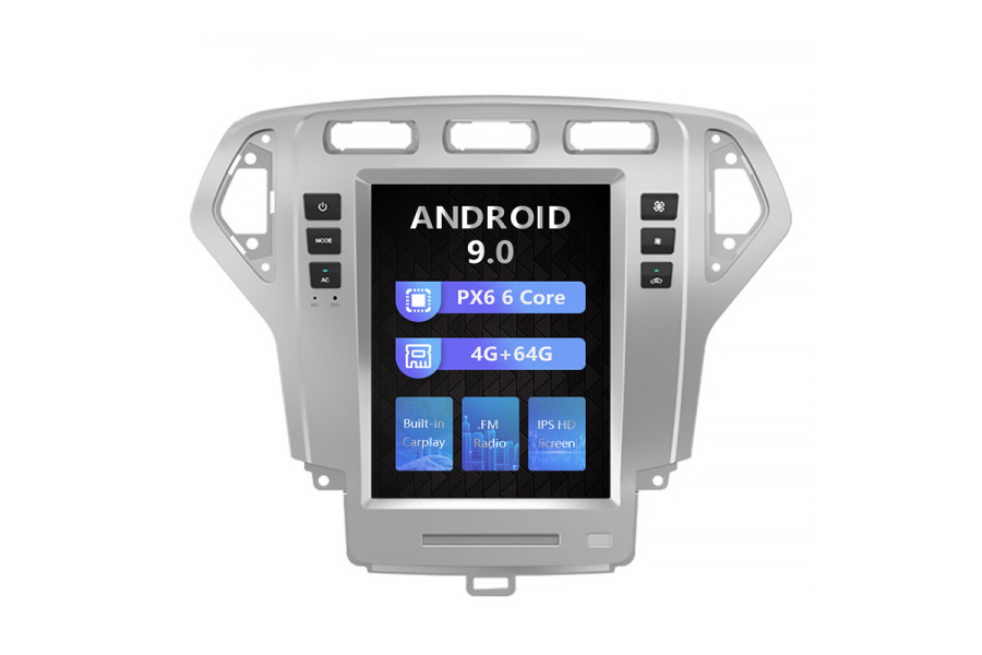 Ford Mondeo 2007-2010 Tesla style 10.4" Android Car DVD Player