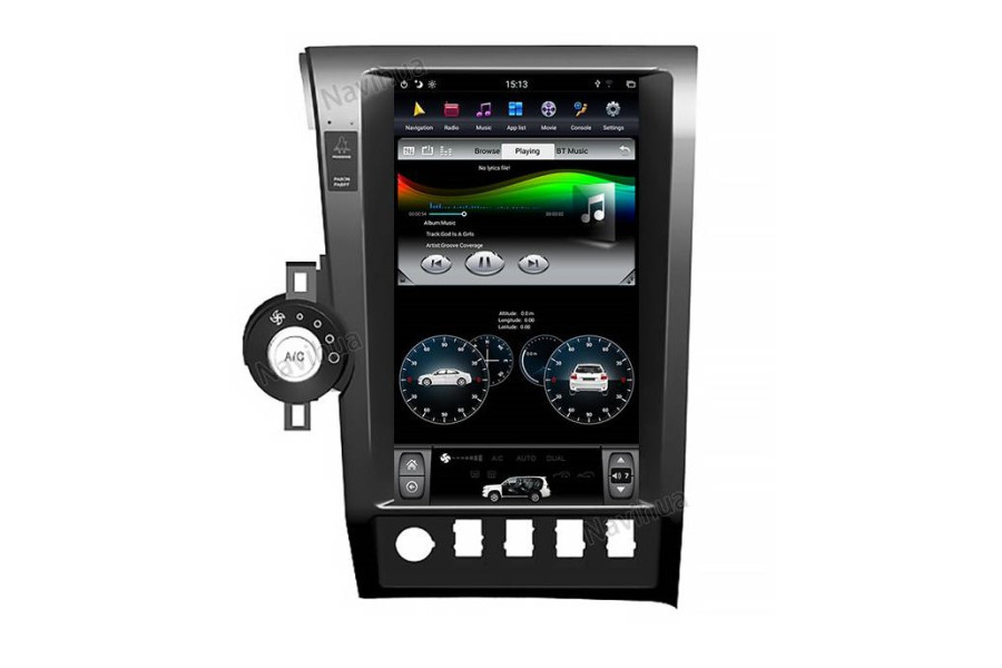 Toyota Tundra Old 2007-2011 Tesla style 13.6 inch Android Car DVD Player 