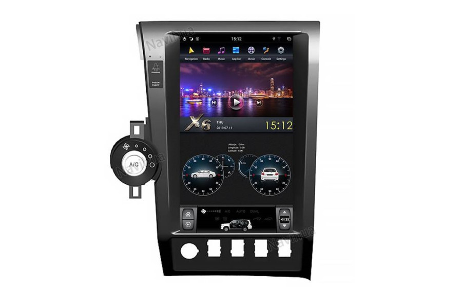 Toyota Tundra Old 2007-2011 Tesla style 13.6 inch Android Car DVD Player 