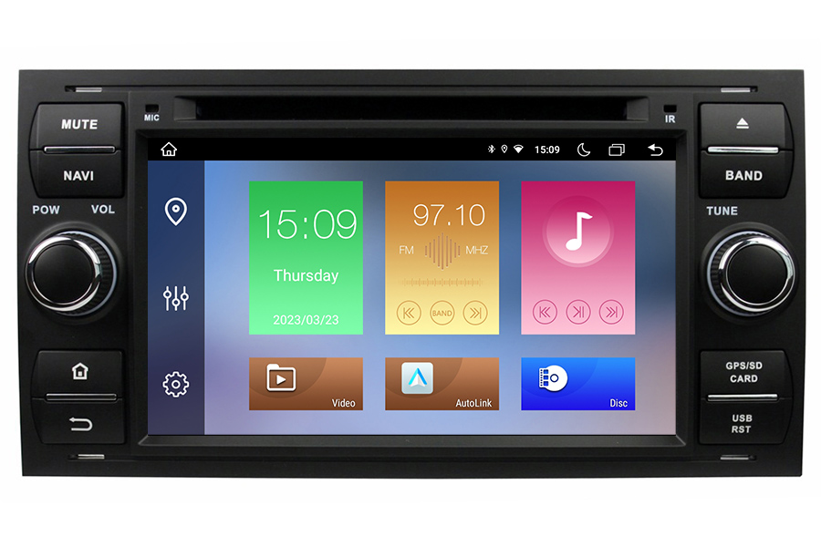 Ford kuga transitfocus fiesta fusion  2005-2009 Aftermarket Radio Upgrade
