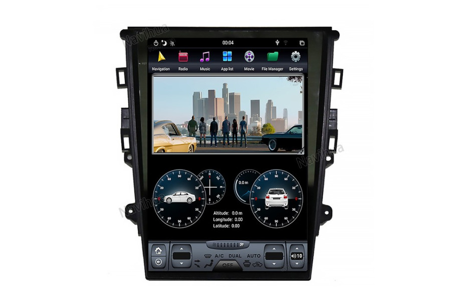 Ford Mondeo 2013-2017 Tesla style 12.1 inch Android Car DVD Player 
