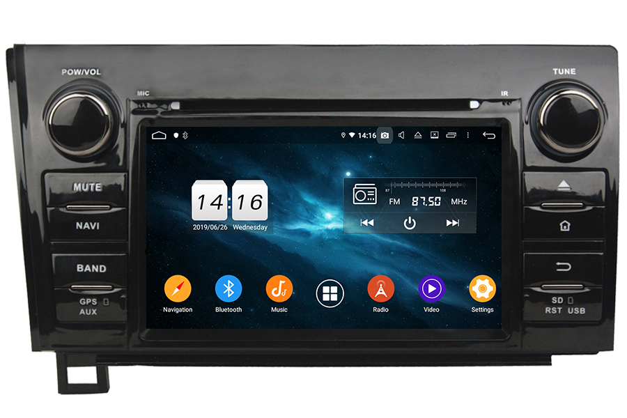 Toyota Sequoia/Tundra Autoradio GPS Aftermarket Android Head Unit Navigation Car Stereo 
