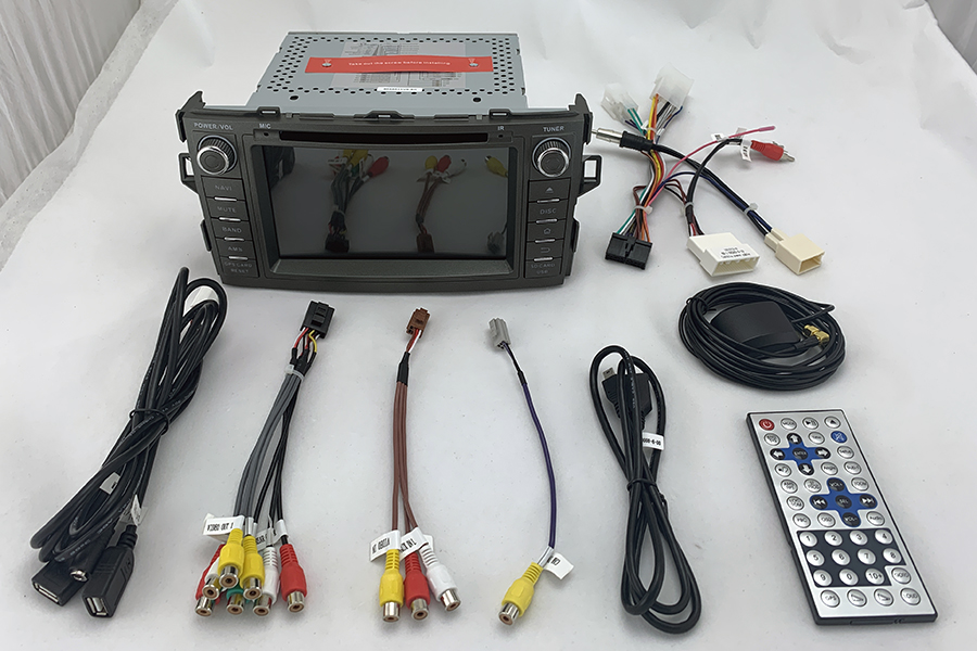 Toyota Auris 2007-2012 Aftermarket Radio Upgrade carplay