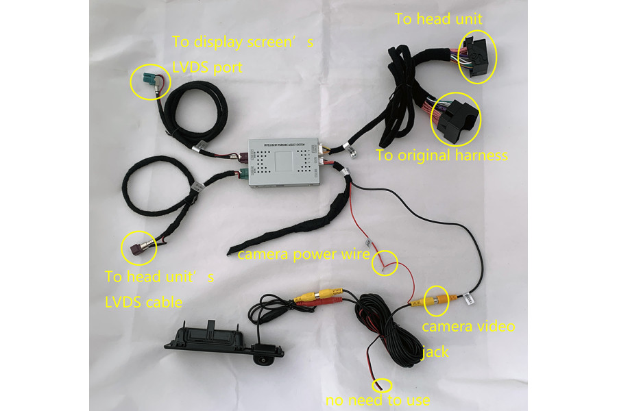 BMW NBT Aftermarket Rearview Camera System