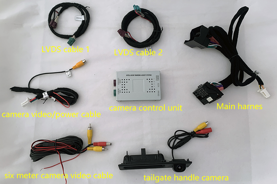 BMW CIC Aftermarket Rearview Camera System