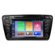 Skoda Octavia 2013-2016 Autoradio GPS Aftermarket Android Head Unit Navigation Car Stereo 