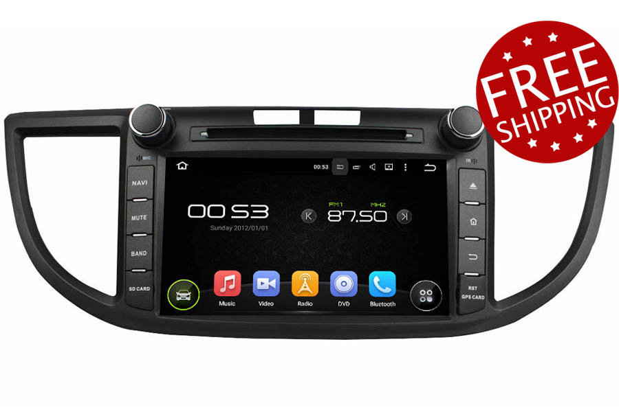 Honda CR-V 2012-2016 Autoradio GPS Aftermarket Android Head Unit Navigation Car Stereo 
