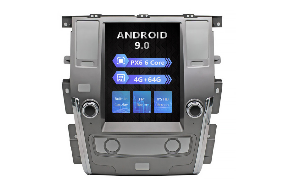 Nissan Patrol XE Tesla style 12.1 inch Android Car DVD Player 