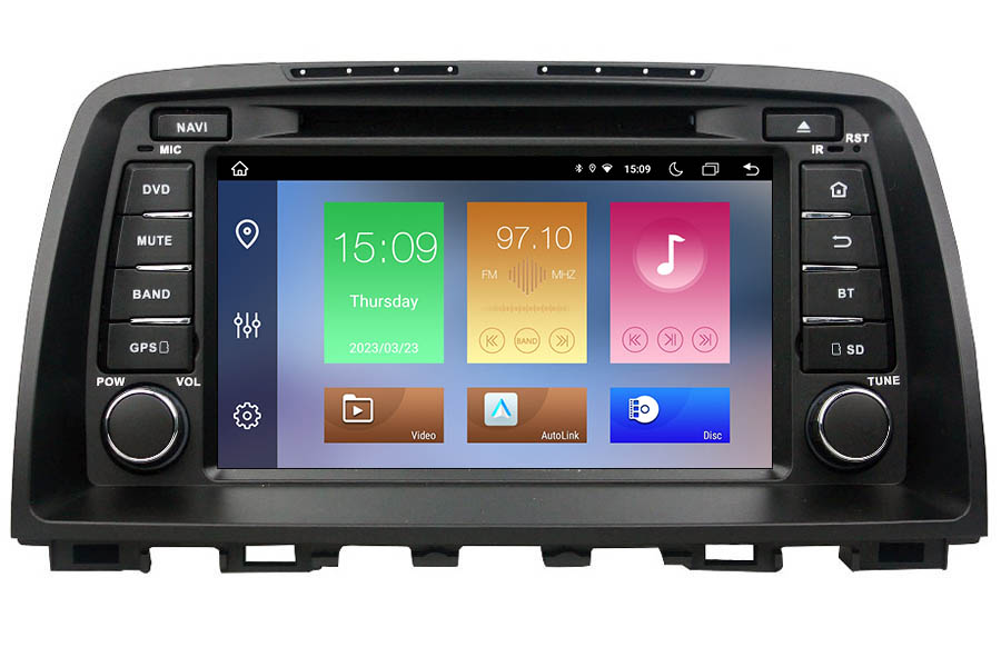 Mazda 6 2012-2014 Autoradio GPS Aftermarket Android Head Unit Navigation Car Stereo 