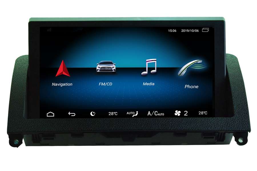 Mercedes-Benz C-Class (W204) 2007-2011 Autoradio GPS Aftermarket Android Head Unit Navigation Car Stereo 