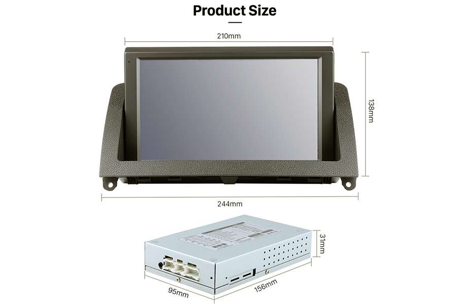 Mercedes-Benz C-Class (W204) 2007-2011 Autoradio GPS Aftermarket Android Head Unit Navigation Car Stereo 