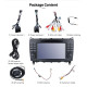 Mercedes-Benz CLK-Class (C209/W209) 2005-2009 Autoradio GPS Aftermarket Android Head Unit Navigation Car Stereo 