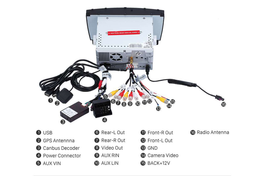 Mercedes-Benz CLK-Class (C209/W209) 2005-2009 Autoradio GPS Aftermarket Android Head Unit Navigation Car Stereo 
