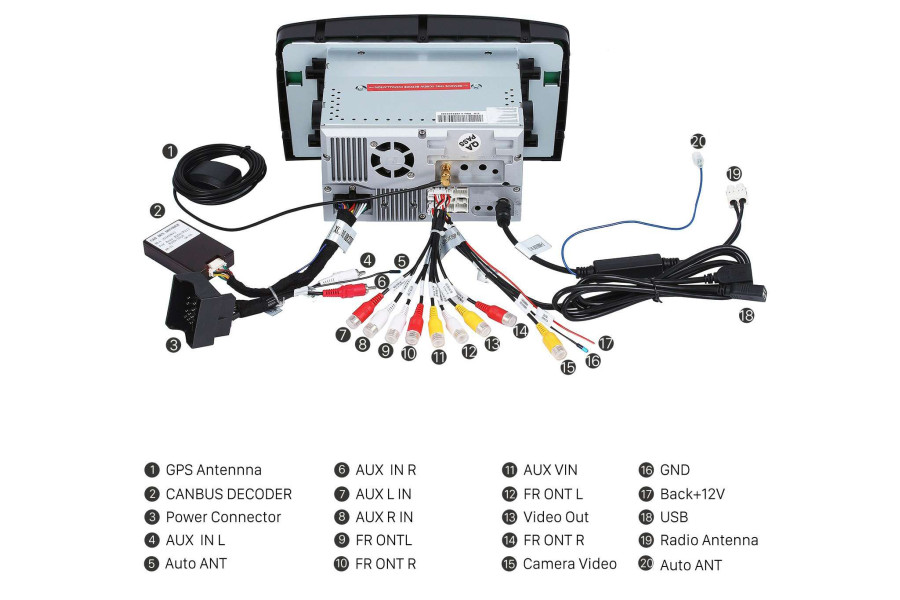Mercedes-Benz R-Class (W251/V251) 2005-2017 Autoradio GPS Aftermarket Android Head Unit Navigation Car Stereo 