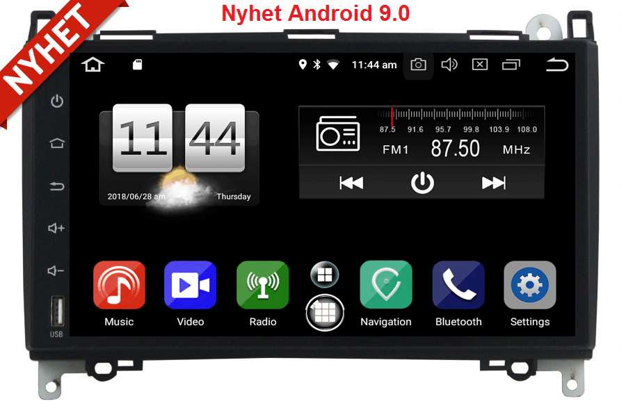 Mercedes-Benz Series/VW Crafter 2004-2016 Autoradio GPS Aftermarket Android Head Unit Navigation Car Stereo 