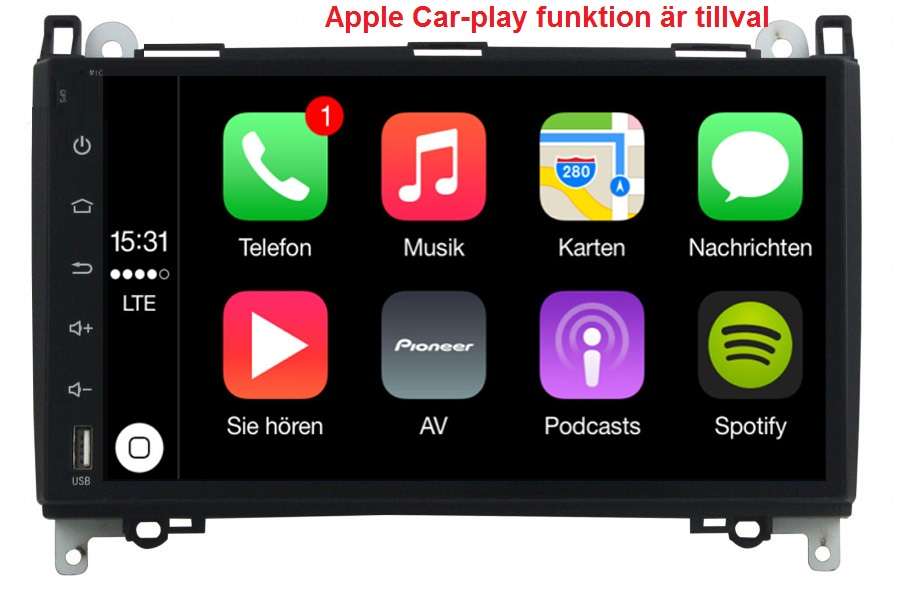 Mercedes-Benz Series/VW Crafter 2004-2016 Autoradio GPS Aftermarket Android Head Unit Navigation Car Stereo 
