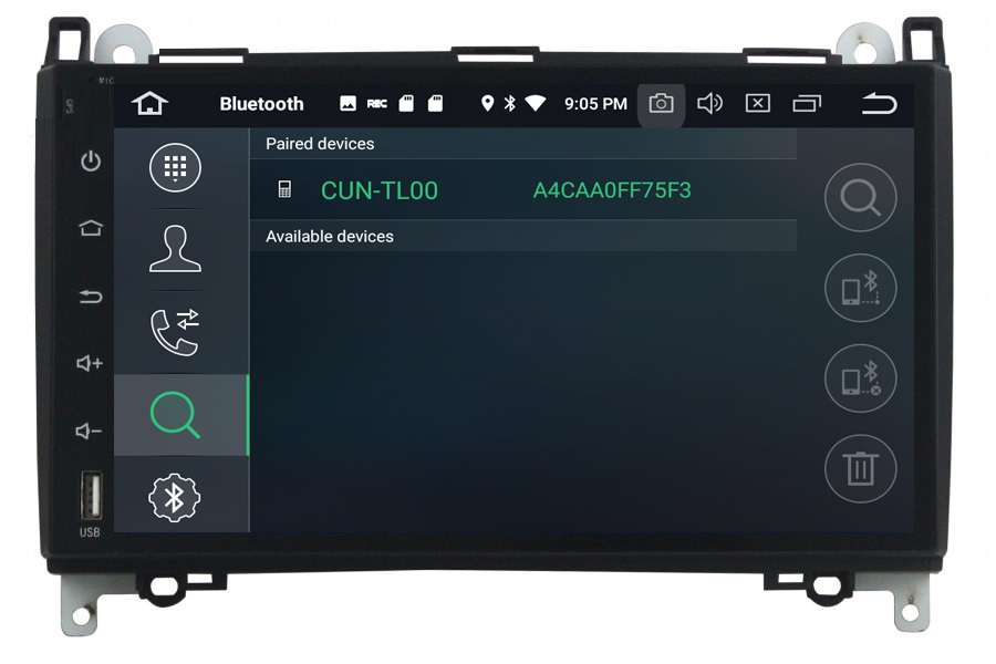 Mercedes-Benz Series/VW Crafter 2004-2016 Autoradio GPS Aftermarket Android Head Unit Navigation Car Stereo 
