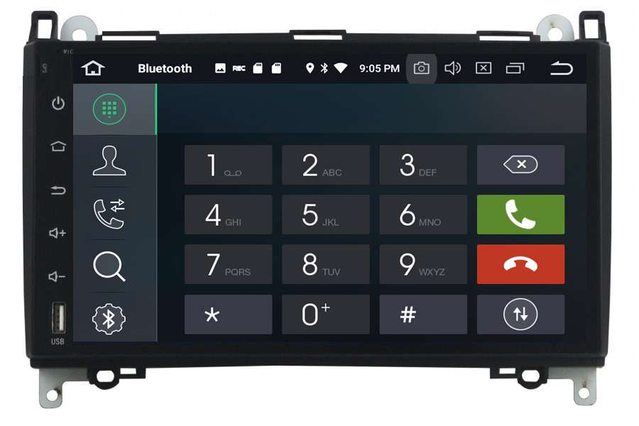 Mercedes-Benz Series/VW Crafter 2004-2016 Autoradio GPS Aftermarket Android Head Unit Navigation Car Stereo 