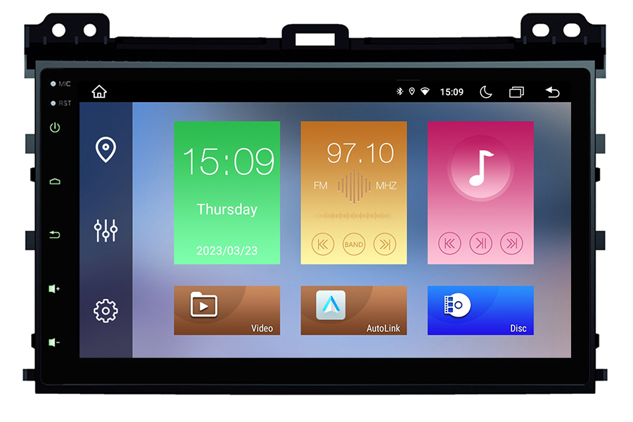 Toyota Prado 2002-2010 Aftermarket Radio Upgrade DAB 