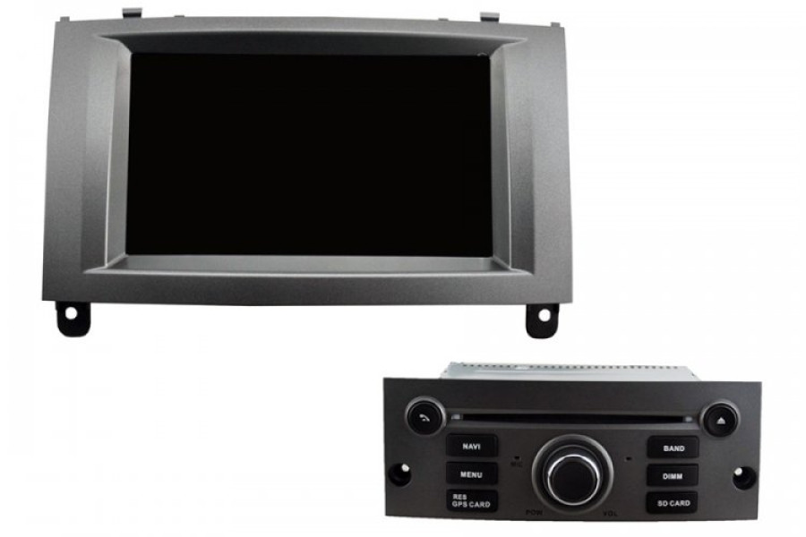 Peugeot 407 2004-2010 Aftermarket Radio Upgrade carplay android auto