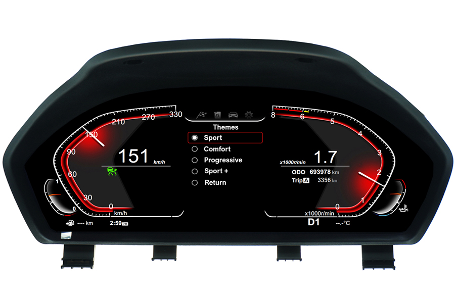 BMW E65/E66 Digital LCD Instrument Cluster