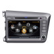 Honda Civic 2012-2014 Autoradio GPS Aftermarket Android Head Unit Navigation Car Stereo 