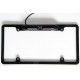 USA license plate frame back up camera