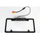 USA license plate frame back up camera