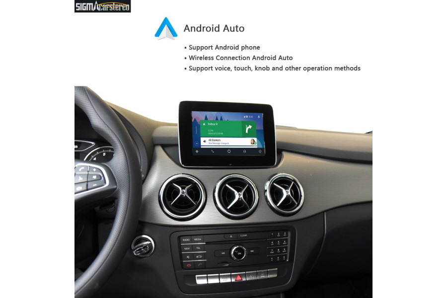 Mercedes Benz A Class B Class GLA Wireless CarPlay Android Auto Smart Module Carstereo Carplay dab 