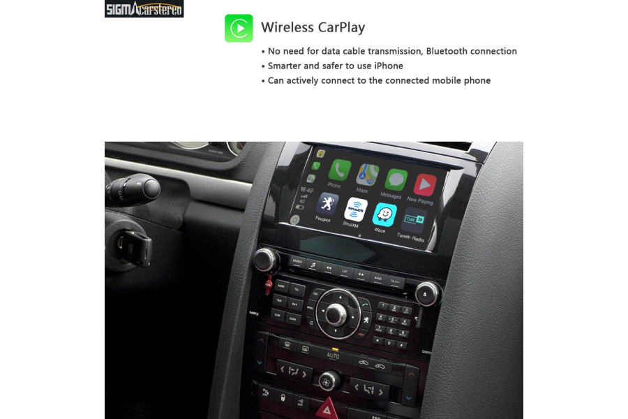 Peugeot 407 after 2012 MMI Android Auto Wireless CarPlay Android Auto Smart Module