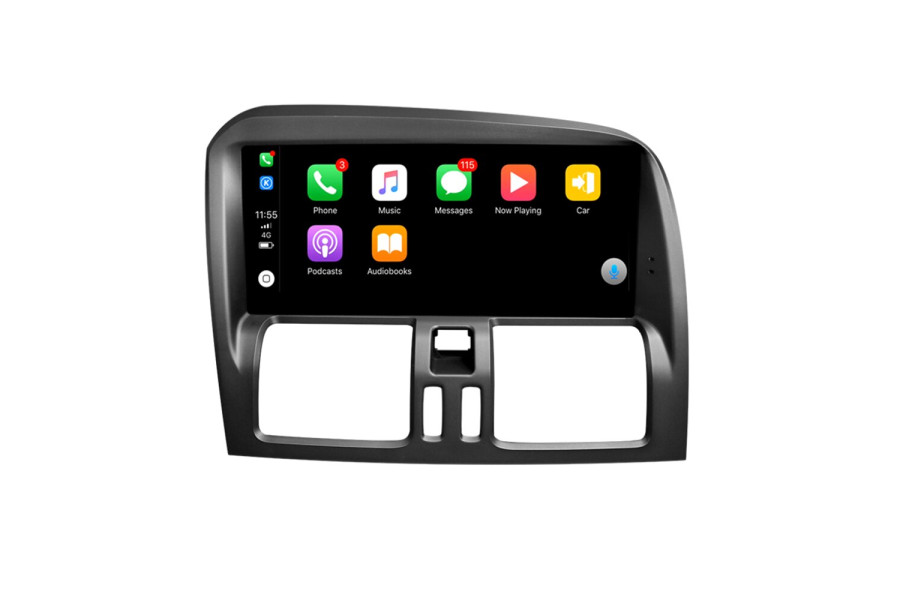 Volvo XC60 2009-2017 Aftermarket Radio Upgrade touch screen apple carplay 