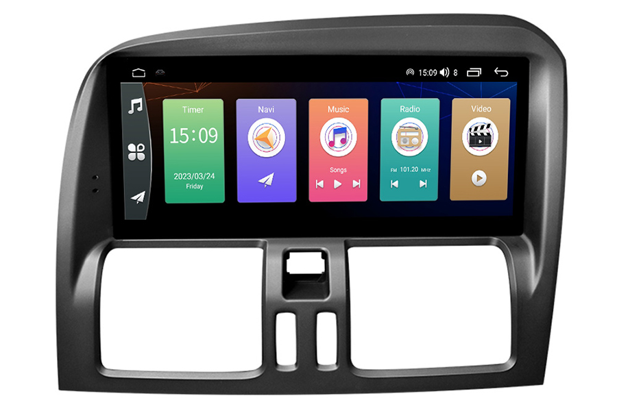 Volvo XC60 2009-2017 Aftermarket Radio Upgrade touch screen apple carplay 
